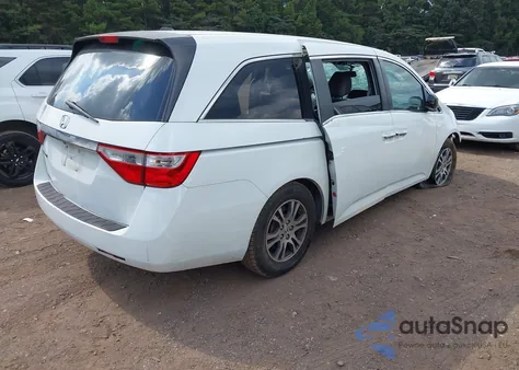 2013 Honda Odyssey Ex-L z USA, uszkodzony, nr VIN 5FNRL5H64DB059841